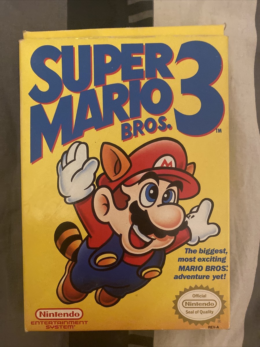 Super Mario Bros. 3 (Nintendo NES Box And Manual) 45496630584| eBay