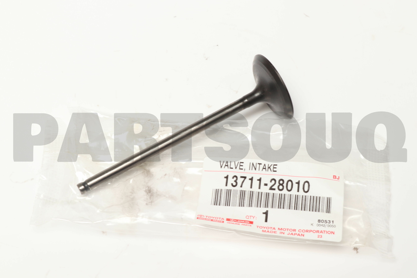 1371128010 Genuine Toyota VALVE, INTAKE 13711-28010 | eBay