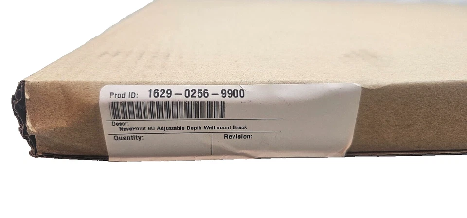 New Navepoint Flat Folding 9U Wall mount Bracket Extendable Network Rack 19x17" - Image 3 of 4