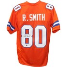 Rod Smith Autographed/Signed Pro Style Orange Jersey Beckett 44686