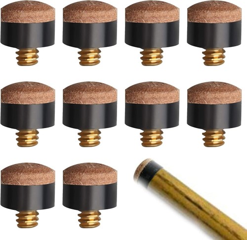 1-20 Stück Ersatz Snooker Pool Billard Queue Spitzen Kopf Spitze 10,11,12 mm - Bild 1 von 9