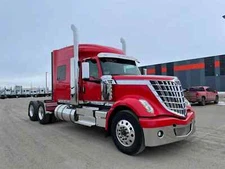 International Lone Star SEMI TRUCK red | 24x36 inch POSTER |