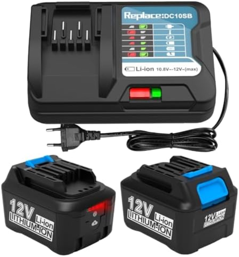 Risparmia con Kit Energup 2X Batteria 12V 4.0Ah per Makita BL1040