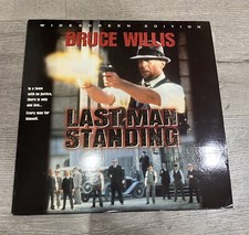 Last Man Standing New Line, Widescreen LaserDisc, 1997 Bruce Willis LD
