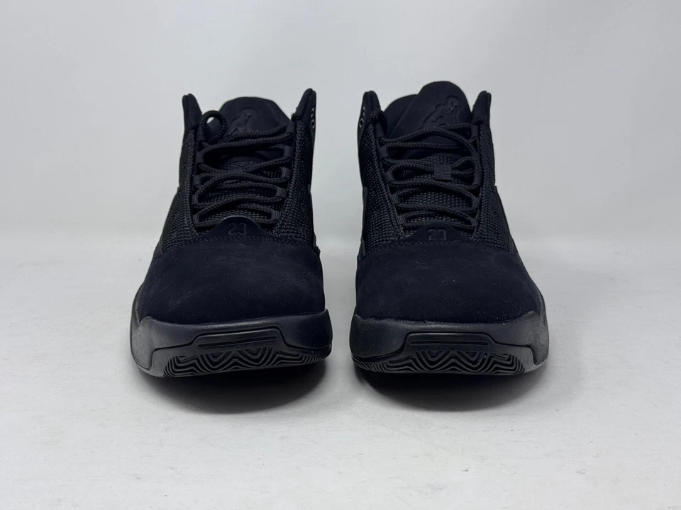 Nike Jordan Max Aura 2 Men's Shoes Sneakers Ck6636-002 Triple Black Suede - Image 2 of 4