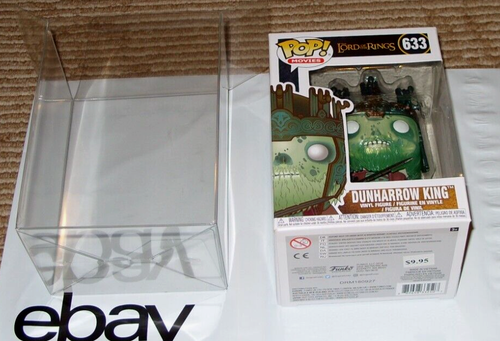 Lord of the Rings Funko Pop! #63 Dunharrow King with Softshell Protector! New!