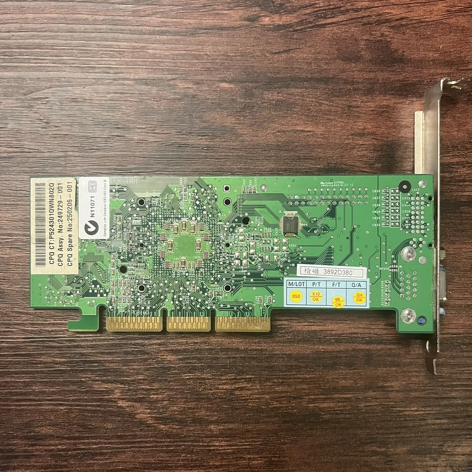 NVIDIA Quadro2 MXR EX 32MB AGP Video Card - Image 2 of 3