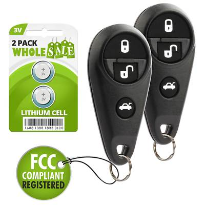 #ad #ad 2 Replacement For 2005 2006 2007 Subaru Legacy Car Key Fob Remote $19.95