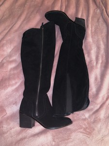 black booties 2.5 inch heel