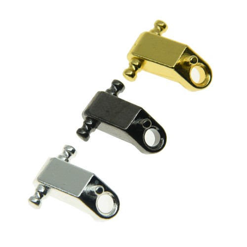 2x Silver Guitar String Trees Retainer Guides Fits Fender American Strat Tele - Picture 6 of 6