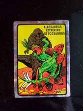 Vintage 80's Vending Machine Dinosaur Sticker.