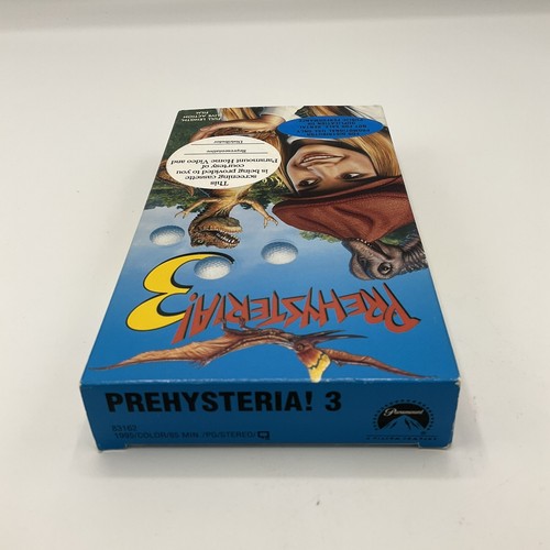 Prehysteria 3 (VHS, 1995) RARE Promotional Screening Copy- Dinosaur- Live Action - Picture 4 of 7