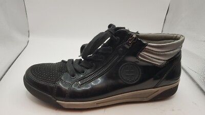 Damen Stiefel Jenny schwarz/Lack Gr. 7 Second Hand 17.08.2024 36A