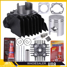 ATV Cylinder Piston Gasket Head Top End Kit for Kawasaki KDX50 KDX 50 2003-2006