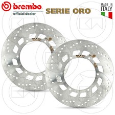 PAIR 2 FRONT BRAKE DISCS BREMBO 68B407D0 YAMAHA FJ 1100 1984 1985