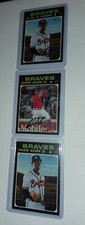 Ronald Acuna Jr. 2020 Topps Heritage Lot of(3), Action,  Missing Sig.  Nickname*