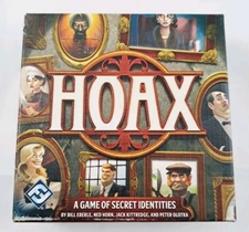 Hoax Card Game A Game Of Secret Identities Fantasy Flight Games Complete