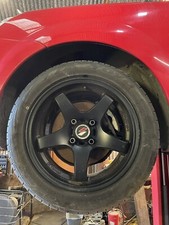 2001 TOYOTA MR2 LENSO RAIDEN 15” ALLOY WHEEL WITH TYRE 205 50 R15