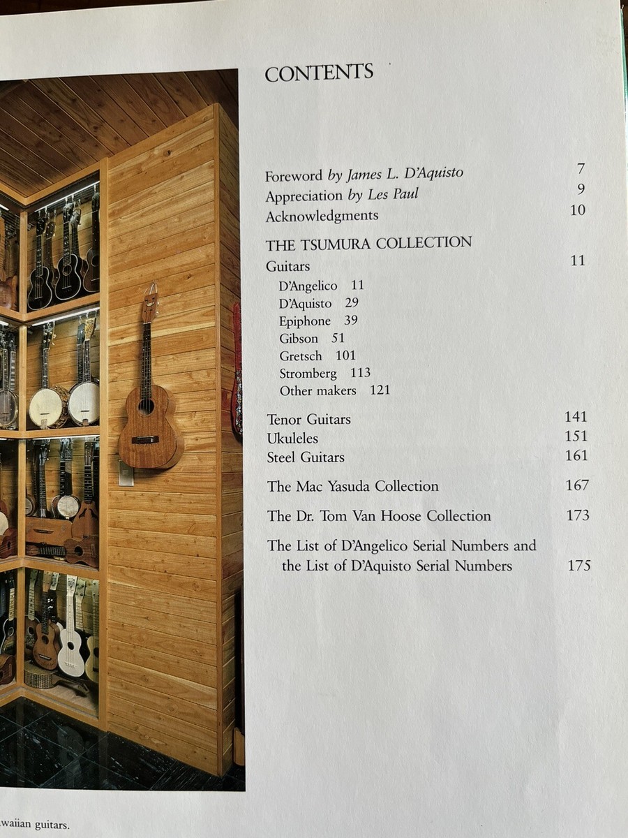 Guitars The Tsumura Collection by Akira Tsumura 1988