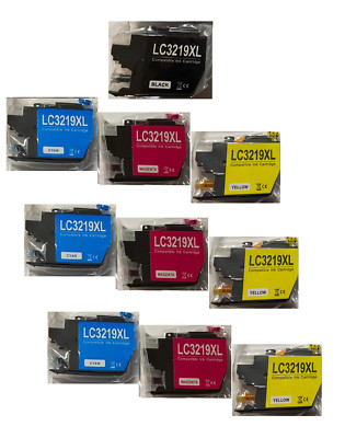 10x Druckerpatronen für Brother MFC-J5330DW MFC-J5335DW MFC-J5335 ersetzt LC3219