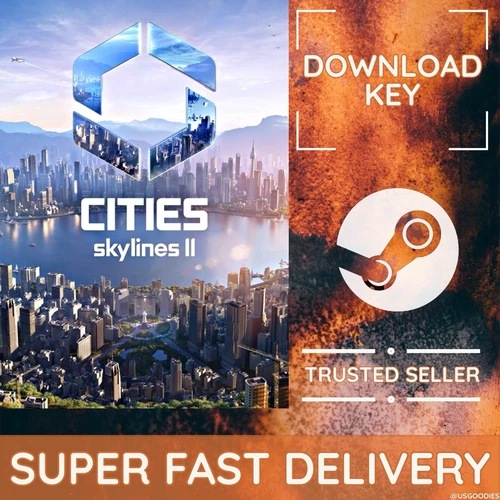 Cities: Skylines II [2023] PC STEAM KEY 🚀 SAME DAY DELIVERY 🚚