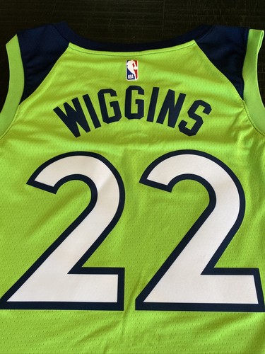 Nike Minnesota Timberwolves Andrew Wiggins Green Swingman Jersey men nwt sizeXXL - Picture 2 of 10