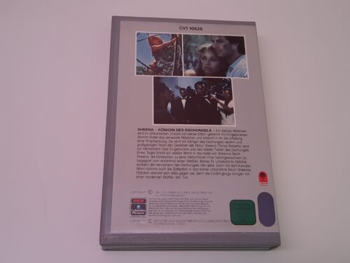Sheena - Königin des Dschungels 1984 VHS German PAL Video Tanya Roberts Ted Wass - Bild 2 von 5