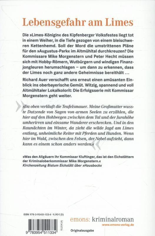 Thumbnail - Teufelsmauer | Richard Auer | Taschenbuch | Oberbayern Krimi | 254 S.