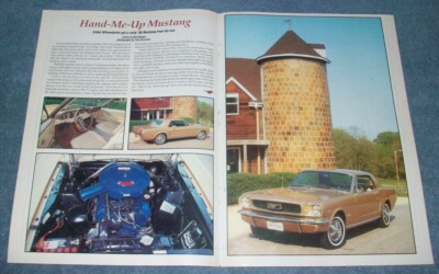 1966 Mustang Coupe Vintage Article ''Hand-Me-Up Mustang''