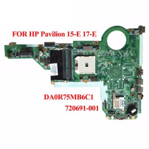 FOR HP Pavilion 15-E 17-E Laptop Motherboard Test 100% ok 720691-501 DA0R75MB6C1