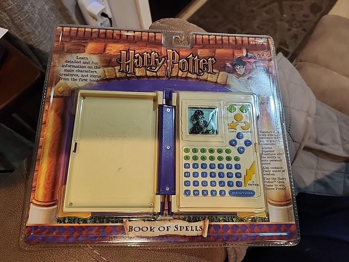 Harry Potter Book of Spells 2001 Tiger Electronics Toy Brand New Hasbro  Warner