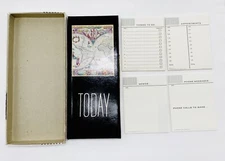 Vintage Today Pad by Stylecraft of Baltimore Desk Memo Pad To Do List Appts