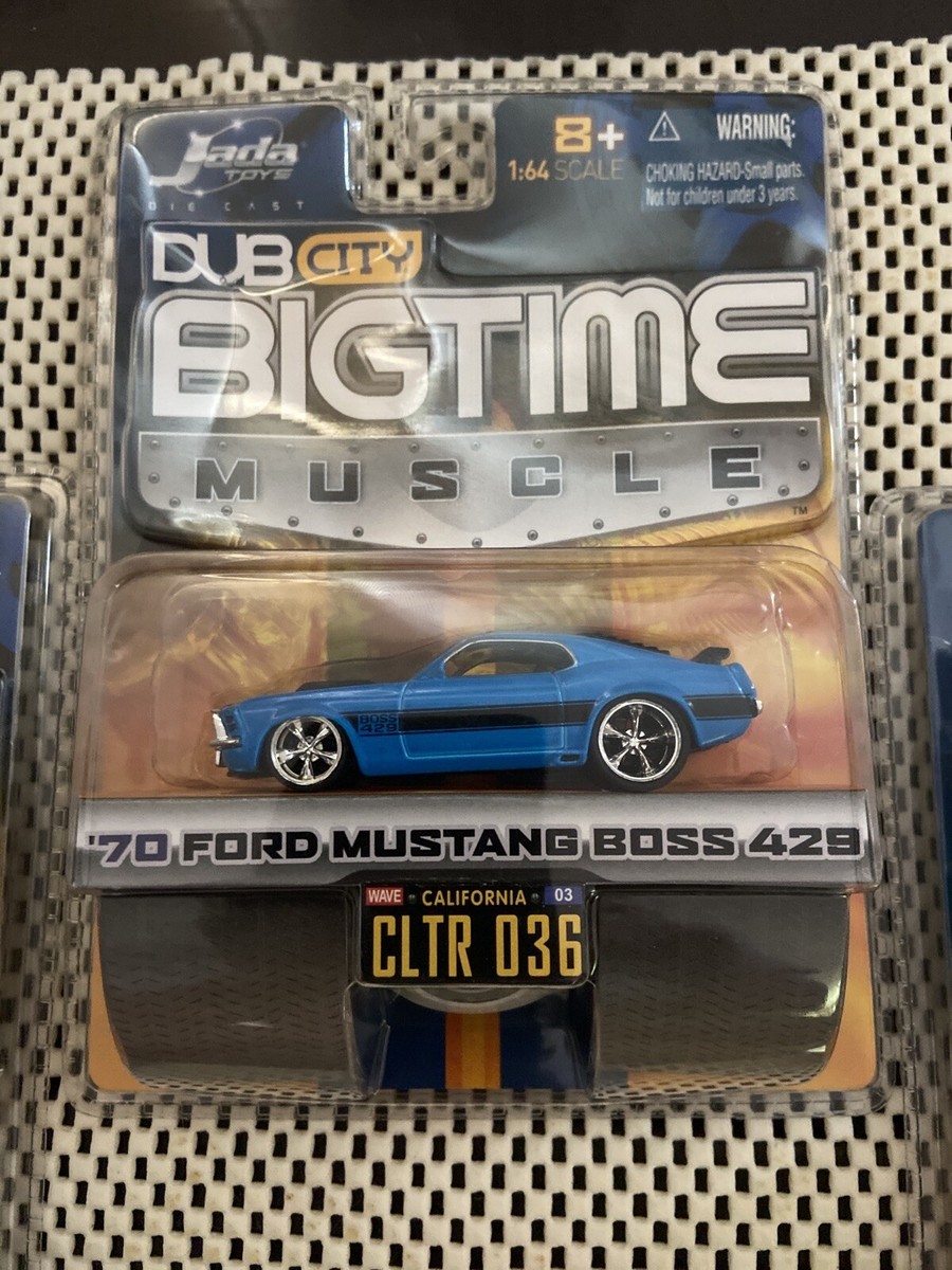 ミニカー Jada Toys DUB CITY BIGTIME MUSCLE Jada Toys Dub City Bigtime Muscle 1:64 Lot Of 4 New Sealed Die