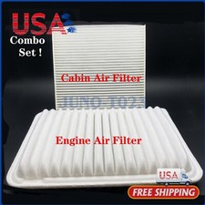 CABIN & AIR FILTER COMBO FOR TOYOTA CAMRY 2.5L 2.4L ENGINE 2007-2017 17801-0H050