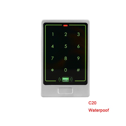 Touch Keypad Metal Case EM4100 125Khz rfid reader Ext Standalone Access Control - Picture 14 of 47
