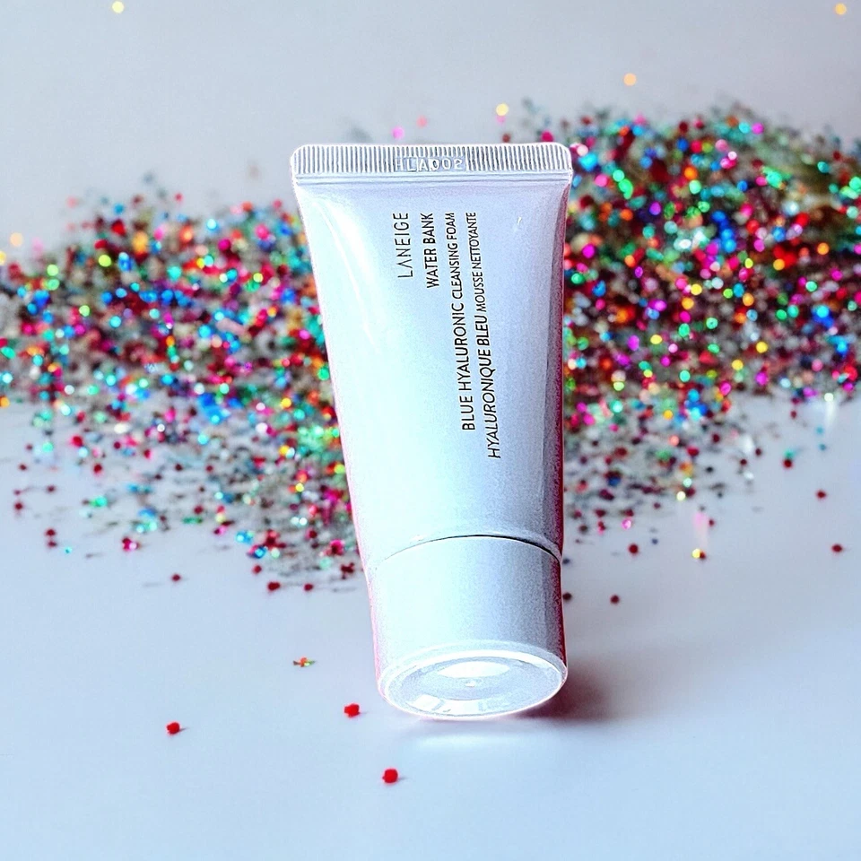 LANEIGE Water Bank Blue Hyaluronic Cleansing Foam 1.05oz New Without Box Sealed - Image 3 of 4