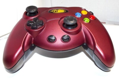 Nice Minty Metallic Crimson Red Mad Catz Wired Controller for Original Xbox