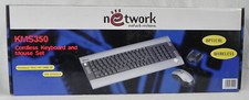 Cordless PC Keyboard  Mouse Set KMS350 by SIG GmbH, German Keys, USB, New NIB