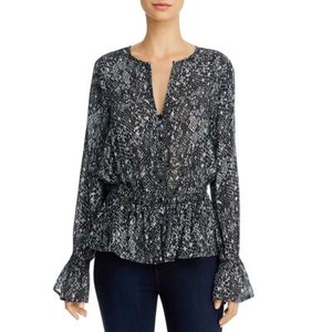 peplum sleeve blouse