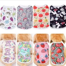 8 PCS BUNDLE Dog Puppy Cat Kitten Pet Vest Clothes ONLY 4.25 EACH