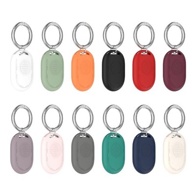 Stylish Thin Silicone Case Keychain Holder For Locator Device Travel Essential
