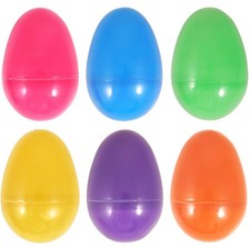12 Colourful Fillable Plastic Surprise Easter Eggs - Fill With Easter Hunt Gifts