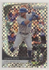 2020 Panini Prizm Tier III Power Plaid 36/75 Edwin Rios #241 Rookie RC 0c3