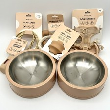 Wild One Dog Beige Bundle Set NEW MSRP 236