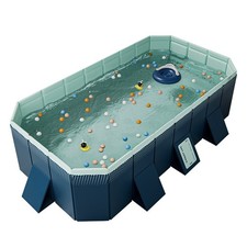 3M Swimming Pool Large Rectangular Foldable A...