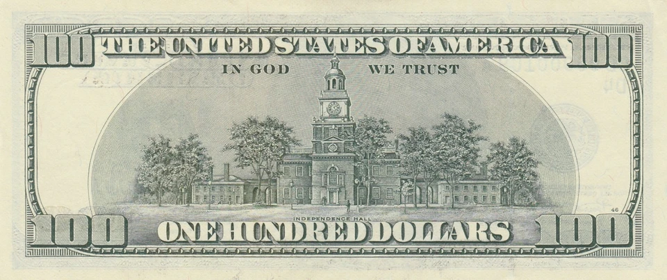 RARE 3 DIGIT | FANCY | Very Low Serial | 2001 $100 FRN | CD 00000109 A | CRISP!! - Image 3 of 3