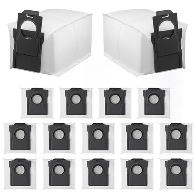 16 Pack X40 L40 X30 X50 Vacuum Dust Bags for Dreame X50 Ultra/X40 Ultra/X30 U...