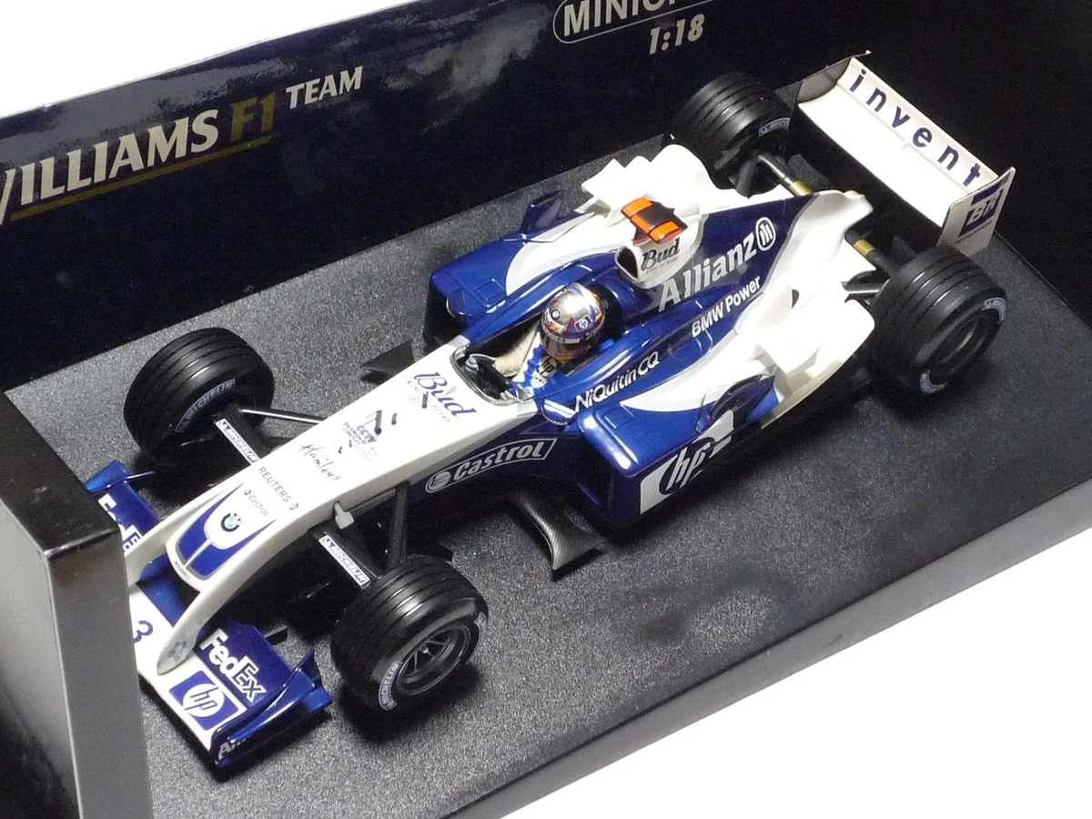 ウィリアムズ　FW２２　SHOWCAR　モントーヤ　ミニチャンプス　１／１８ 1:18 Juan Pablo Montoya Williams Diecast Racing Cars for sale | eBay