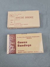 Vintage MSco Gauze Bandage And 16 1 Inch Adhesive Bandages