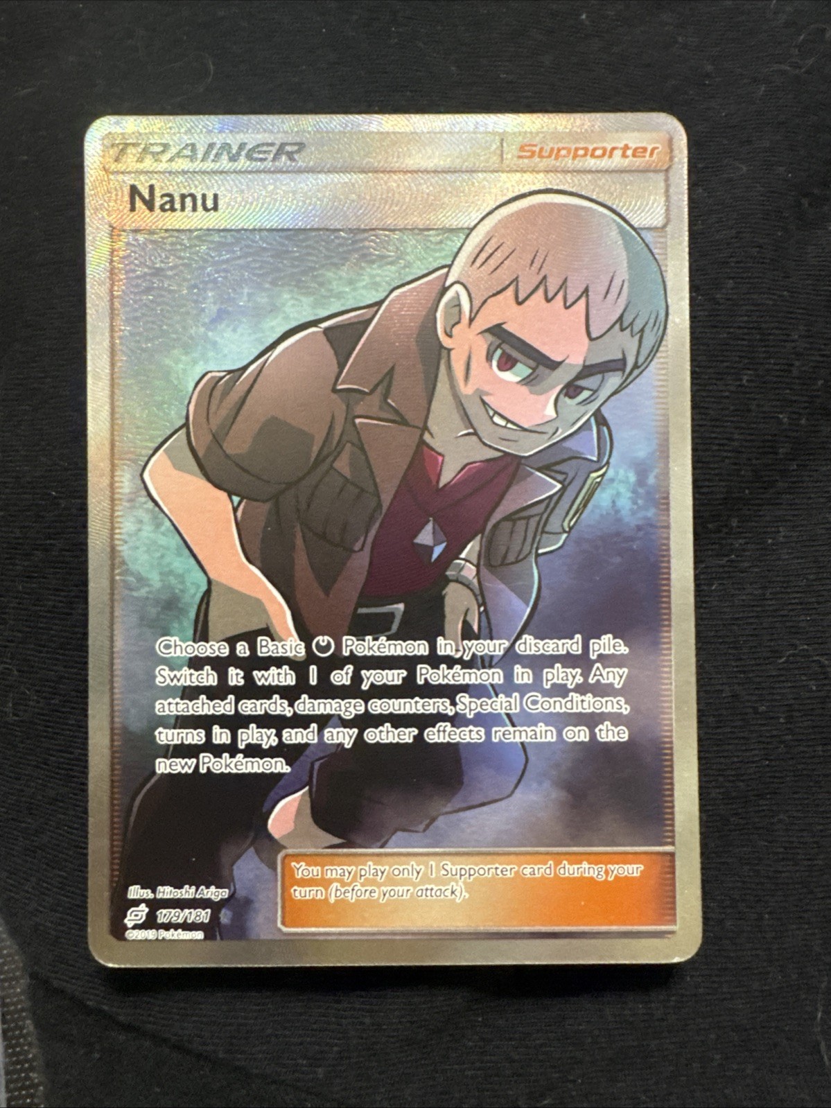 Nanu (Full Art) 179/181 Sm-Team Up Holo